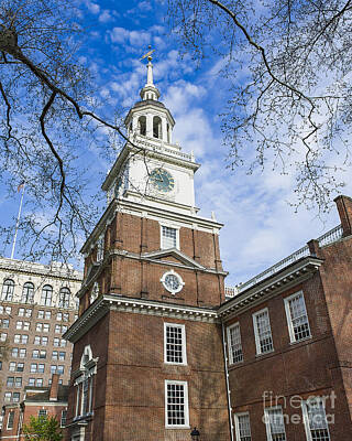 Politicians Photo Royalty Free Images - Independence Hall Royalty-Free Image by John Greim