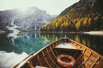 Bear Photography - Lago di Braies by JR Photography