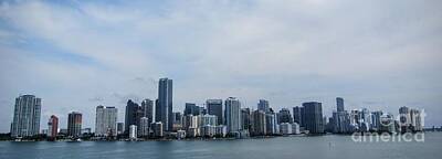 Little Mosters - Miami Skyline by Daniel Diaz