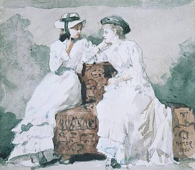 Adventure Photography - Two Ladies by Winslow Homer