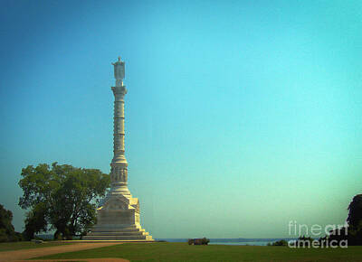 Royalty-Free and Rights-Managed Images - York Town Victory Monument by Skip Willits