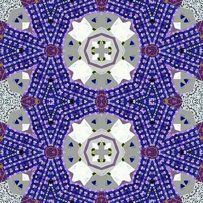 Western Buffalo - Kaleidoscopic ornamental pattern by Miroslav Nemecek