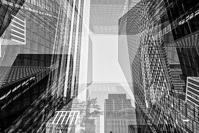 Abstract Skyline Photos - Abstract Architecture - Toronto Financial District by Shankar Adiseshan