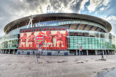 Recently Sold - Football Photos - Arsenal Football Club Emirates Stadium London by David Pyatt