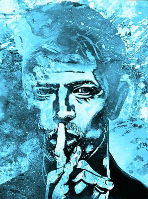 Vintage Tees - David Bowie by Stephen Humphries