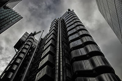 Abstract Skyline Photo Rights Managed Images - Lloyds of London Royalty-Free Image by Martin Newman