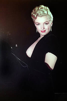 Actors Photos - Marilyn Monroe by Ed Clark by Carl Purcell