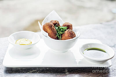 Anne Geddes Collection - Spanish Portuguese Beef Pork Fried Croquette Croquetes Snack Foo by JM Travel Photography