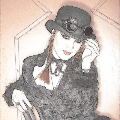 Steampunk Royalty Free Images - Steampunk Royalty-Free Image by Hugh Smith
