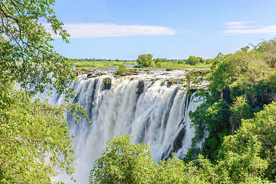 Florentius The Gardener - Victoria Falls in Zimbabwe by Marek Poplawski