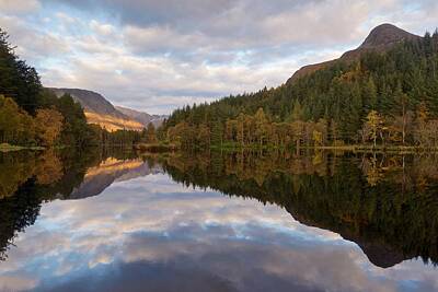 License Plate Skylines And Skyscrapers Rights Managed Images - Glencoe Lochan Royalty-Free Image by Stephen Taylor
