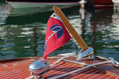 Featured Tapestry Designs - Classic Chris Craft  by Steven Lapkin
