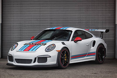 Recently Sold - Martini Royalty Free Images - #Martini #Porsche 911 #GT3RS #Print Royalty-Free Image by ItzKirb Photography