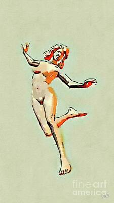 Nudes Royalty-Free and Rights-Managed Images - Nude Study by MB by Esoterica Art Agency