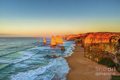 Chris Walter Rock N Roll Royalty Free Images - Twelve Apostles Victoria Royalty-Free Image by Benny Marty