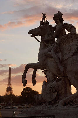 Target Threshold Photography - Paris Sunset by Carl Purcell