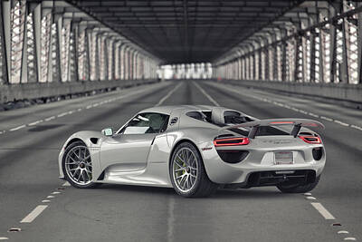 Transportation Royalty-Free and Rights-Managed Images - Porsche 918 Spyder  by ItzKirb Photography