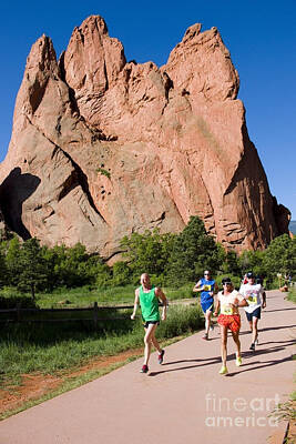 Steven Krull Royalty-Free and Rights-Managed Images - Garden of the Gods Ten Mile Run in Colorado Springs by Steven Krull