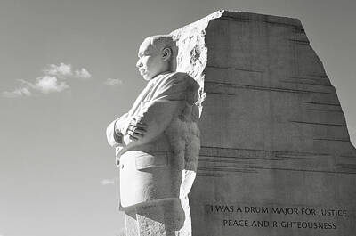 For The Cat Person Royalty Free Images - Martin Luther King Memorial in Washington DC Royalty-Free Image by Brandon Bourdages