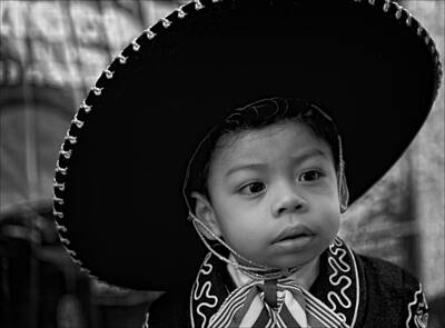 Red Foxes - A Boy and His Sombrero by Robert Ullmann