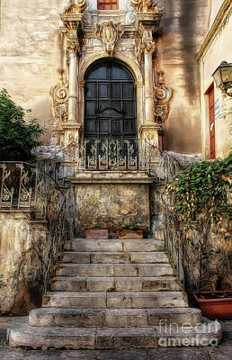 Graphic Tees - A Grandiose Entrance in Sicily by Mike Nellums