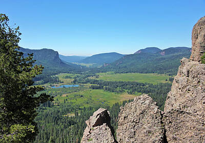 The Masters Romance - A Scenic View from the West Fork Valley Overlook in Colorado by Derrick Neill