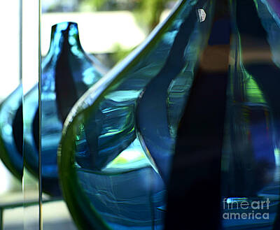Shaken Or Stirred - Still life with blue vase. by Alexander Vinogradov