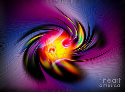 Walter Zettl Royalty-Free and Rights-Managed Images - Abstract perfection  9 by Walter Zettl