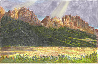 Luck Of The Irish - After the Monsoon Organ Mountains by Jack Pumphrey