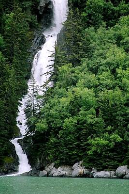 Gustav Klimt - Alaska Waterfall by Teresa Howell
