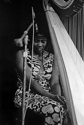 Jazz Royalty-Free and Rights-Managed Images - Alice Coltrane by Lee Santa
