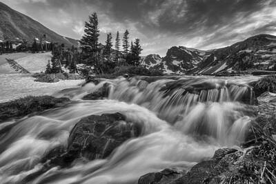Mountain Royalty-Free and Rights-Managed Images - Alpine Flow by Darren White