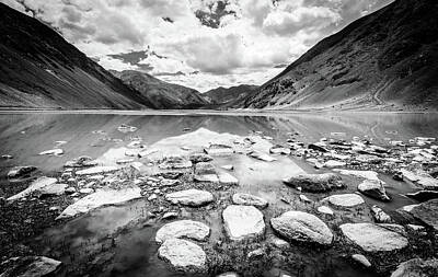Vintage Chrysler Royalty Free Images - Alpine lake in Kashmir Royalty-Free Image by Alexey Stiop