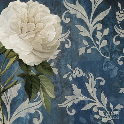 Floral Paintings - Anastasia by Mindy Sommers