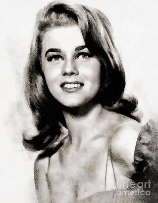 Wild Weather Rights Managed Images - Ann-Margret, Vintage Actress by John Springfield Royalty-Free Image by Esoterica Art Agency