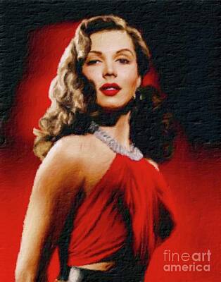 Halloween Elwell Royalty Free Images - Ann Miller, Vintage Hollywood Actress Royalty-Free Image by Esoterica Art Agency