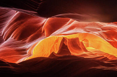 Farm House Style - Antelope Canyon image looking like Monument Valley by Daniela Constantinescu