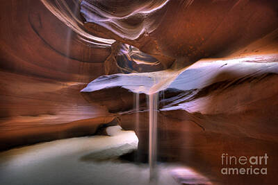 All Black On Trend Royalty Free Images - Antelope Canyon Shifting Sands Royalty-Free Image by Martin Konopacki