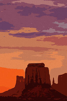 Fine Dining - Arizona Landscape by AM FineArtPrints