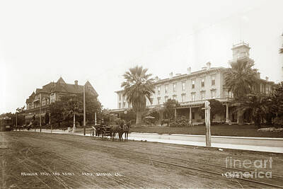 The Who - Arlington Hotel and Annex Santa Barbara, California 1898 by Monterey County Historical Society