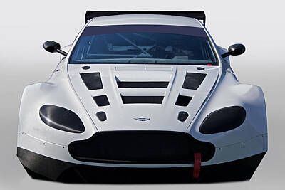 Modern Sophistication Beaches And Waves - Aston Martin GT4 by Dave Koontz