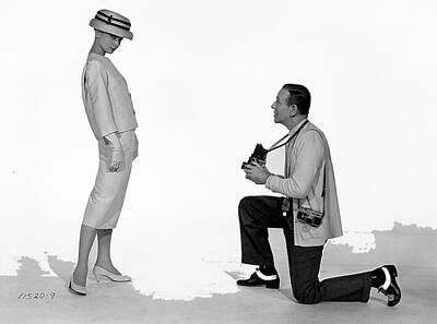 Actors Photos - Audrey Hepburn and Fred Astaire Funny Face 1957-2015 by David Lee Guss