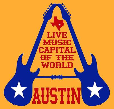 Animals And Earth - Austin Live Music Capital of the World by David G Paul