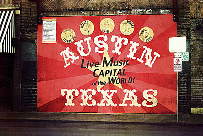 Musician Royalty-Free and Rights-Managed Images - Austin Live Music by Trish Mistric