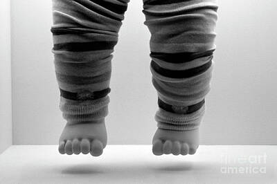 In Flight - Babies Legs by Jim Corwin