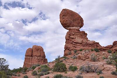 Science Collection Rights Managed Images - Balance Rock Another View Royalty-Free Image by Frank Madia