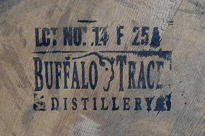 Landmarks Royalty-Free and Rights-Managed Images - Barrel Head - Buffalo Trace by Deb Barchus