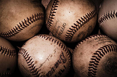 Baseball Royalty Free Images - Baseballs 2 Royalty-Free Image by Jim Love