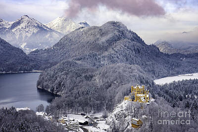 Recently Sold - Fantasy Photos - Hohenscwhangau Castle - Bavaria by Brian Jannsen