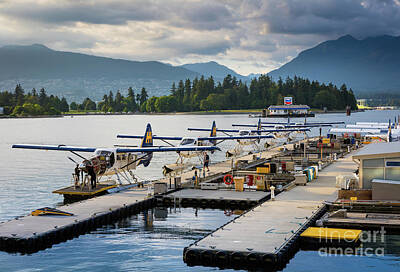 Recently Sold - Skylines Rights Managed Images - BC Seaplanes Royalty-Free Image by Inge Johnsson